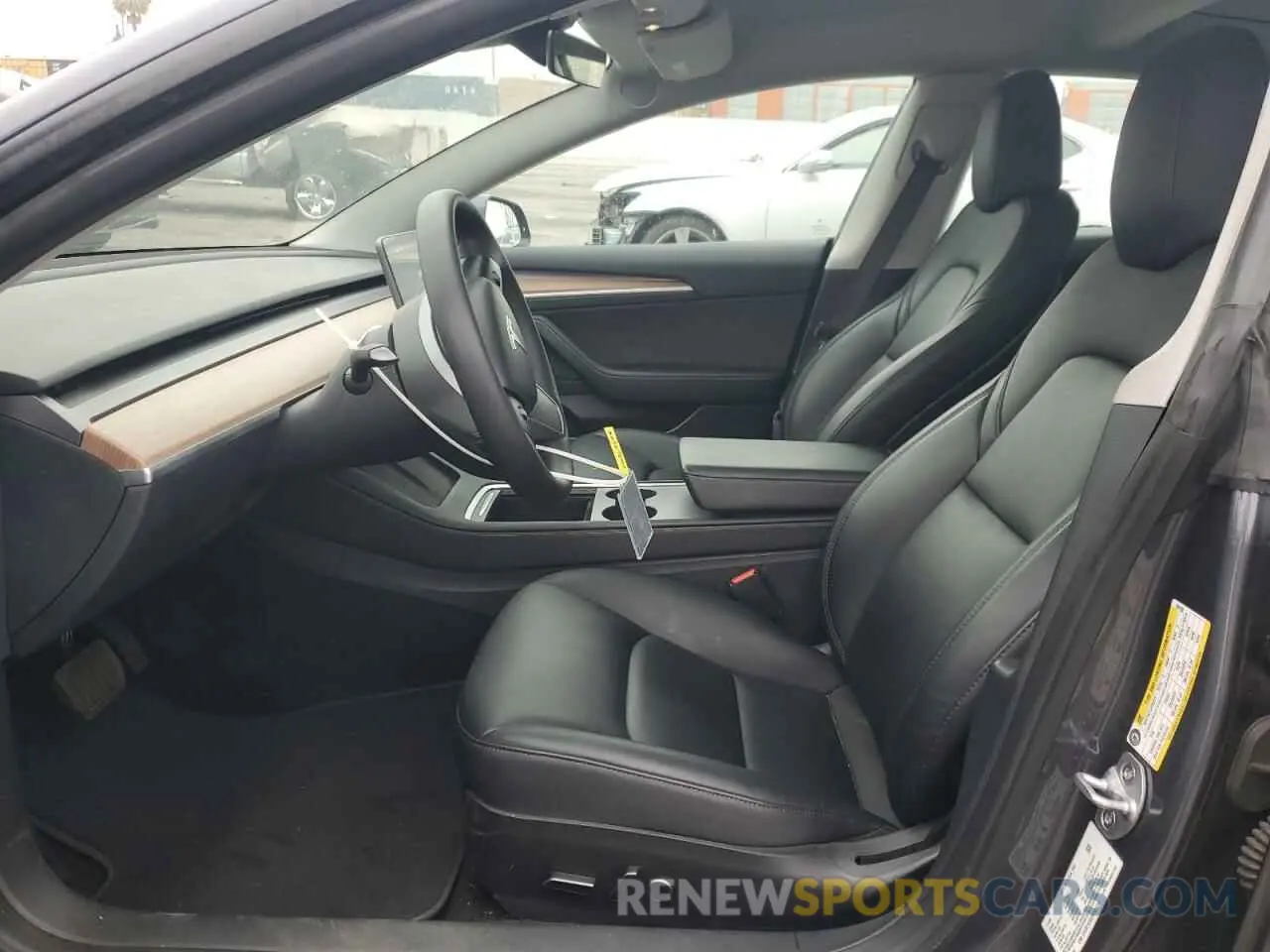7 fotografías del automóvil dañado 5YJ3E1EA8PF685236 TESLA MODEL 3 2023