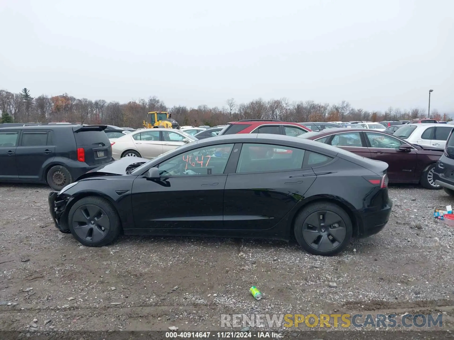 14 fotografías del automóvil dañado 5YJ3E1EA8PF687861 TESLA MODEL 3 2023