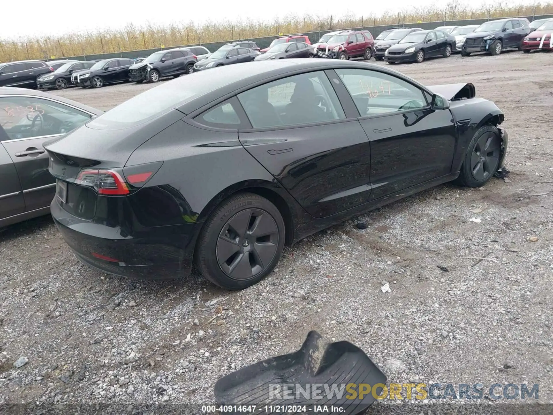 4 fotografías del automóvil dañado 5YJ3E1EA8PF687861 TESLA MODEL 3 2023
