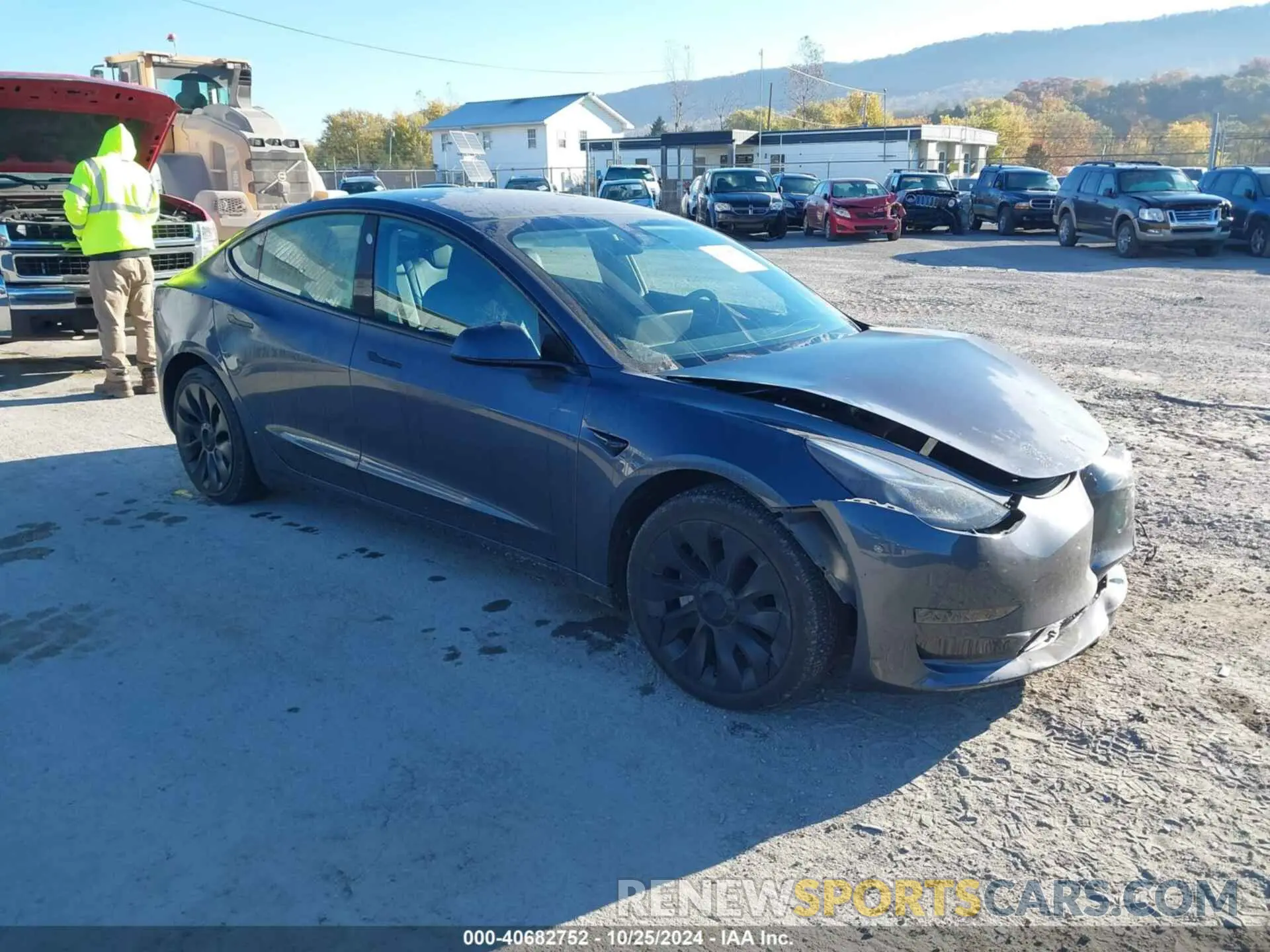 1 fotografías del automóvil dañado 5YJ3E1EA9PF404061 TESLA MODEL 3 2023