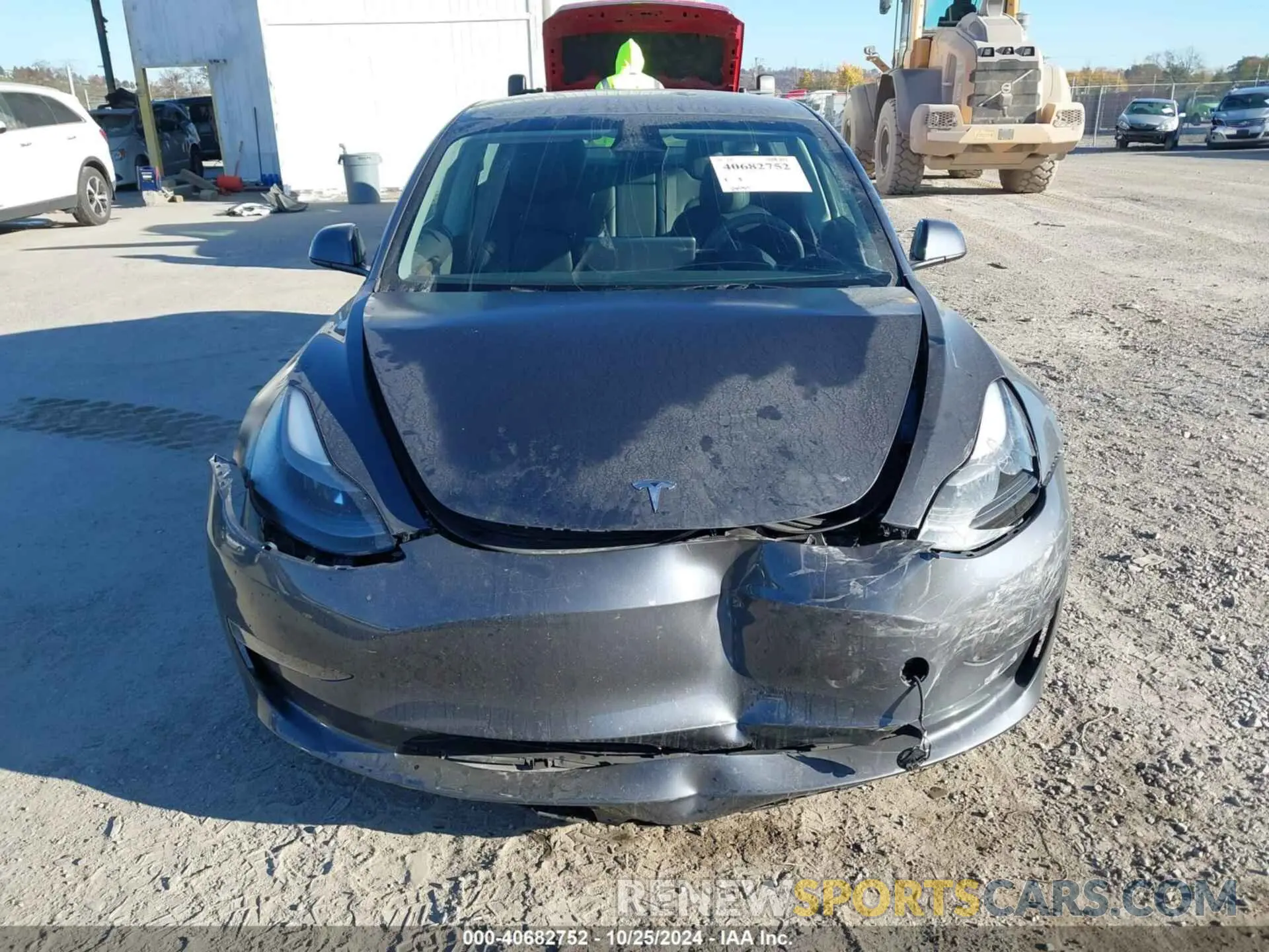 12 fotografías del automóvil dañado 5YJ3E1EA9PF404061 TESLA MODEL 3 2023