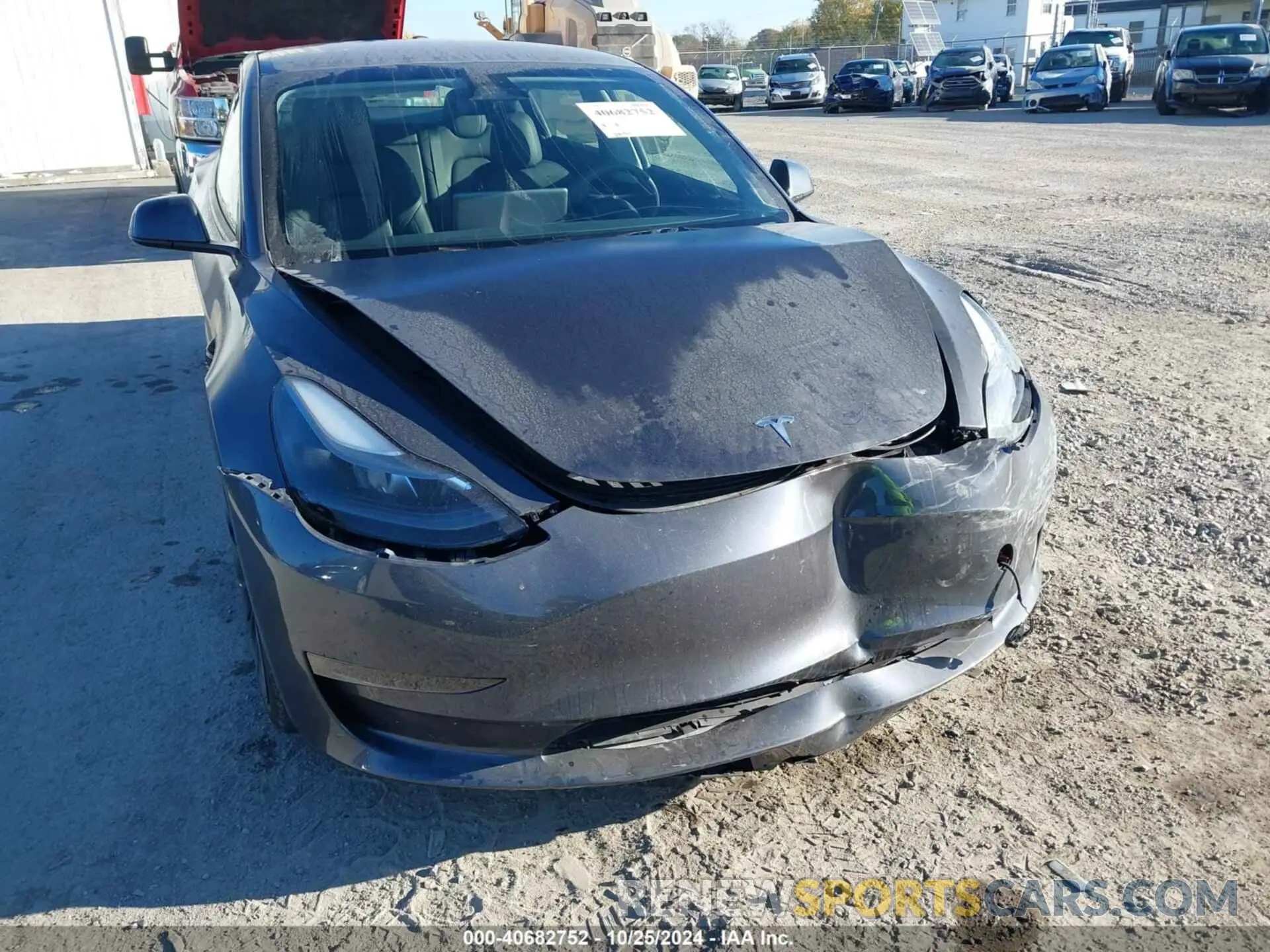 21 fotografías del automóvil dañado 5YJ3E1EA9PF404061 TESLA MODEL 3 2023