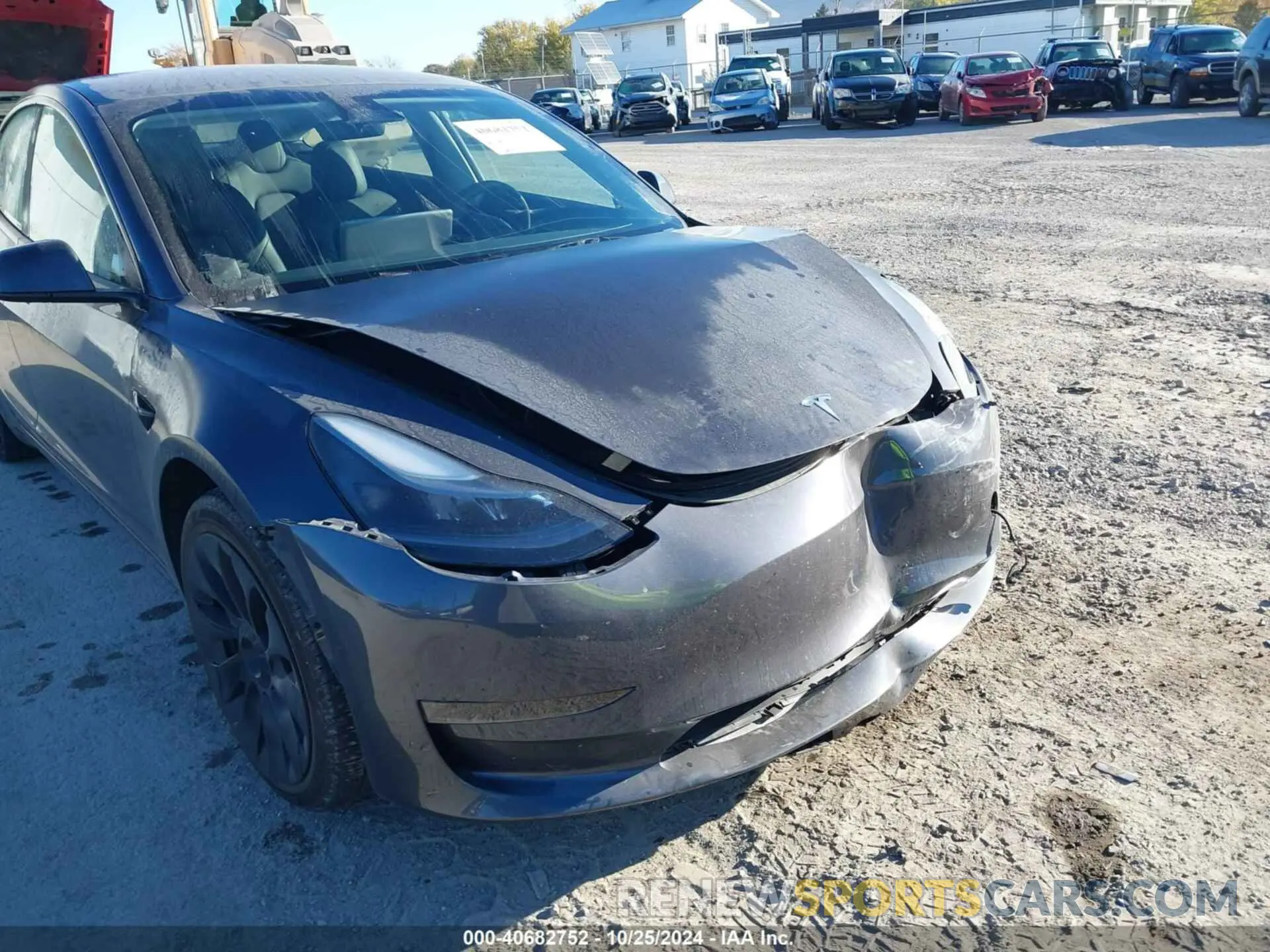 22 fotografías del automóvil dañado 5YJ3E1EA9PF404061 TESLA MODEL 3 2023
