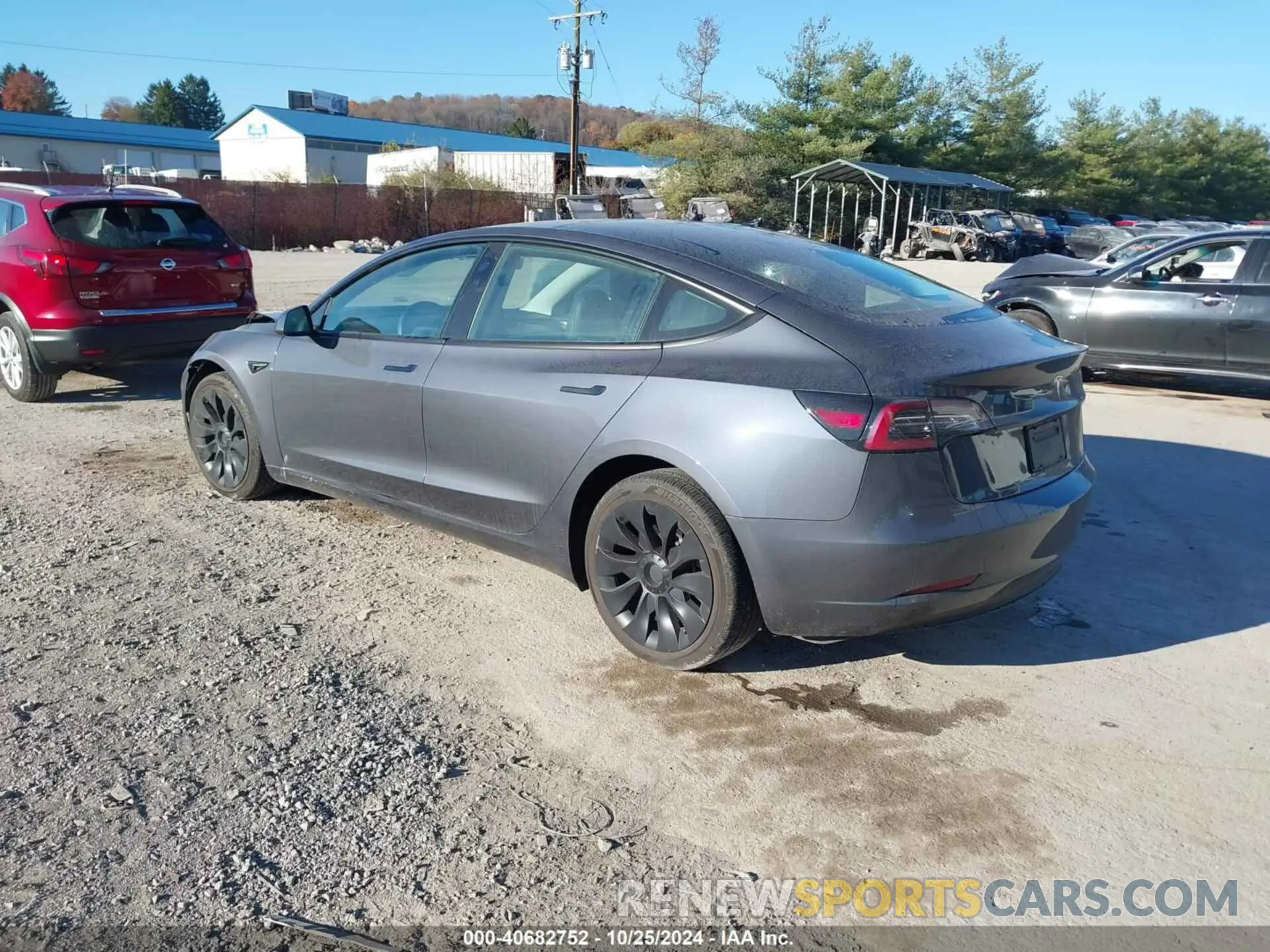 3 fotografías del automóvil dañado 5YJ3E1EA9PF404061 TESLA MODEL 3 2023