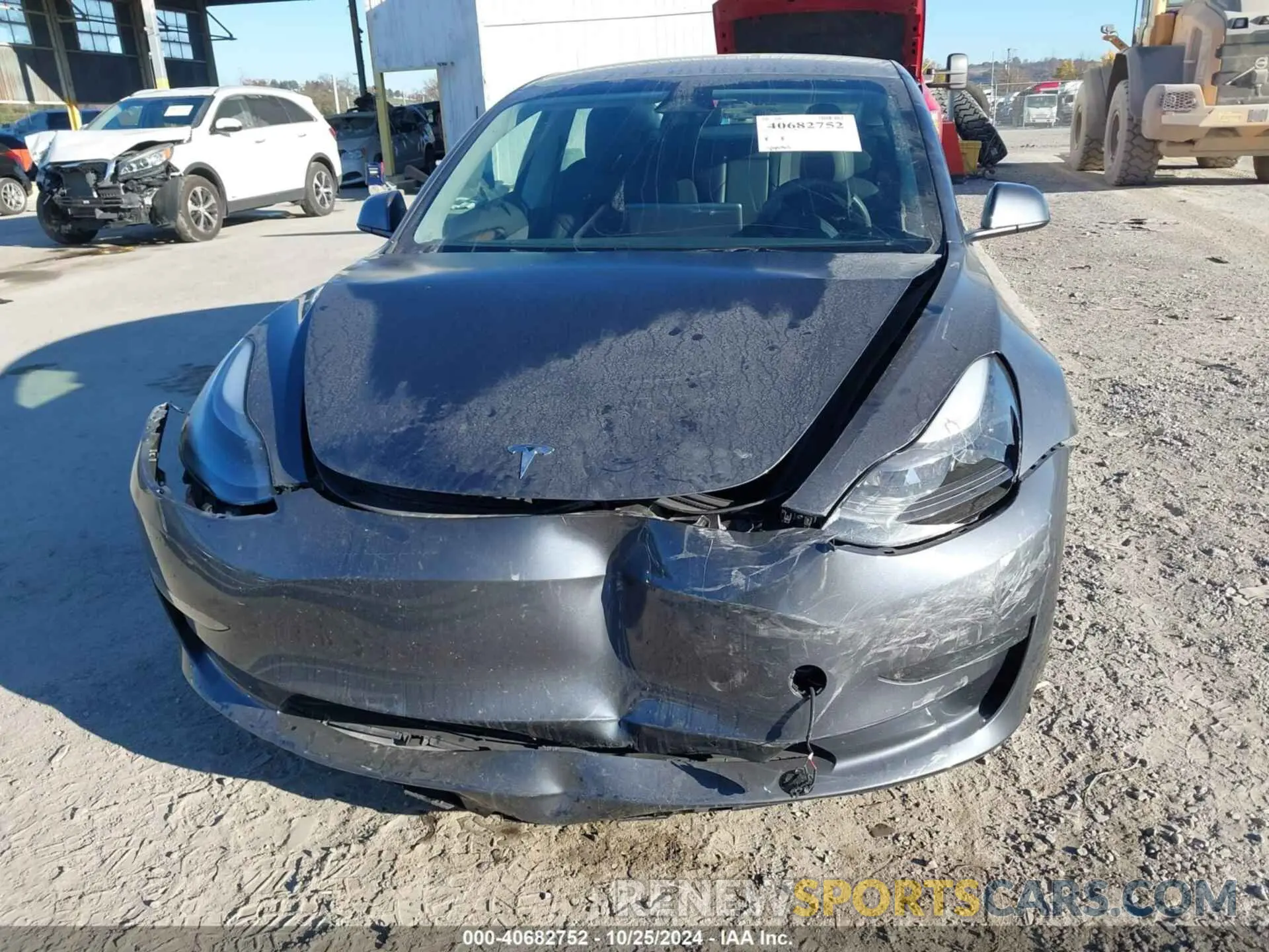 6 fotografías del automóvil dañado 5YJ3E1EA9PF404061 TESLA MODEL 3 2023