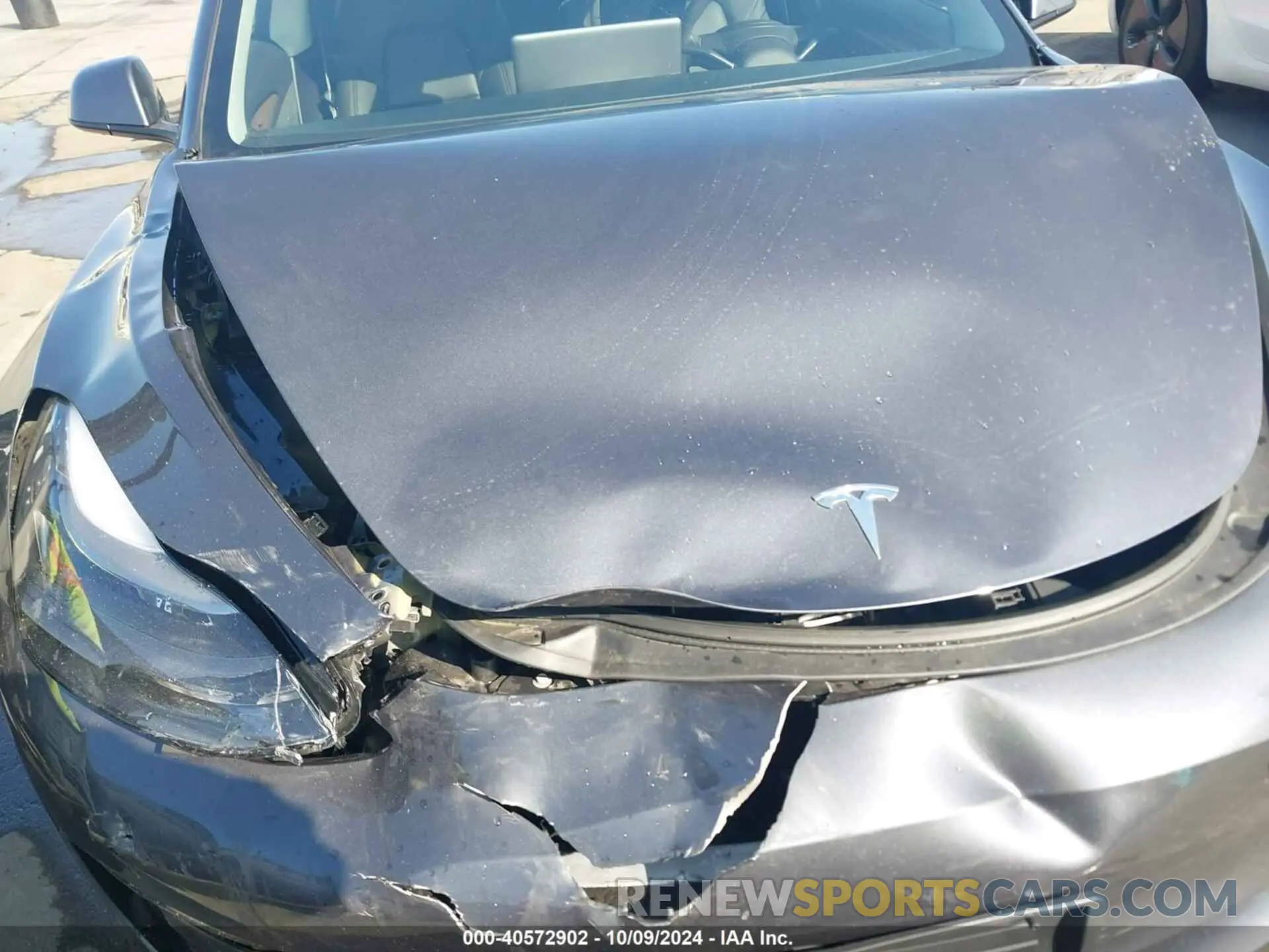 6 fotografías del automóvil dañado 5YJ3E1EA9PF408515 TESLA MODEL 3 2023