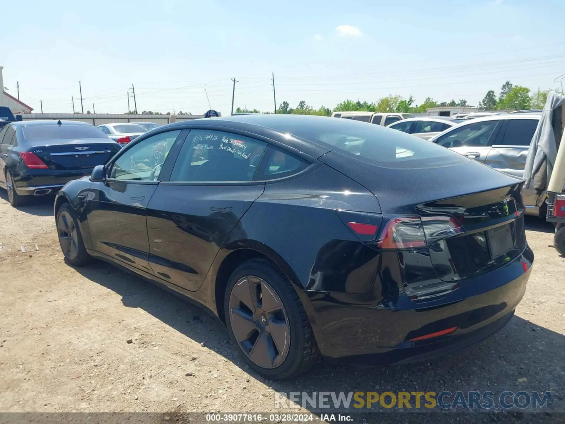 3 fotografías del automóvil dañado 5YJ3E1EA9PF429915 TESLA MODEL 3 2023