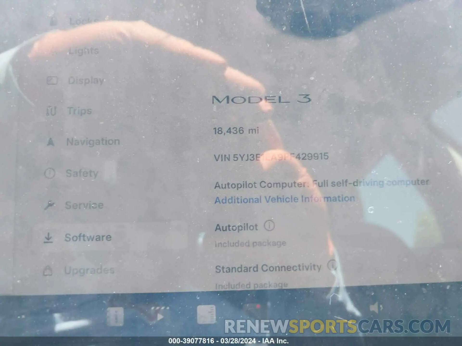 7 fotografías del automóvil dañado 5YJ3E1EA9PF429915 TESLA MODEL 3 2023