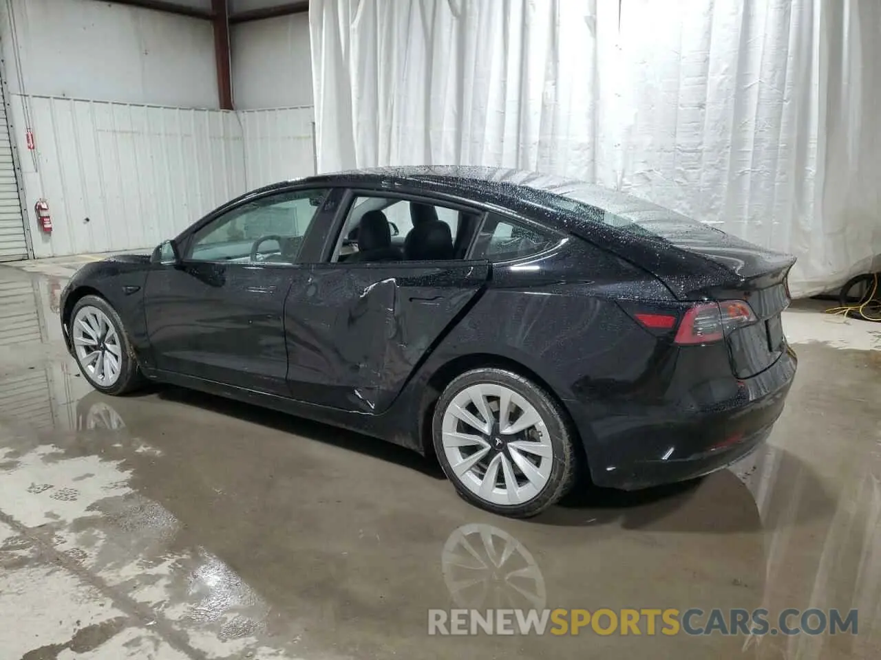 2 fotografías del automóvil dañado 5YJ3E1EA9PF430840 TESLA MODEL 3 2023