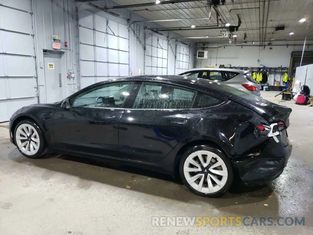 2 fotografías del automóvil dañado 5YJ3E1EA9PF439327 TESLA MODEL 3 2023
