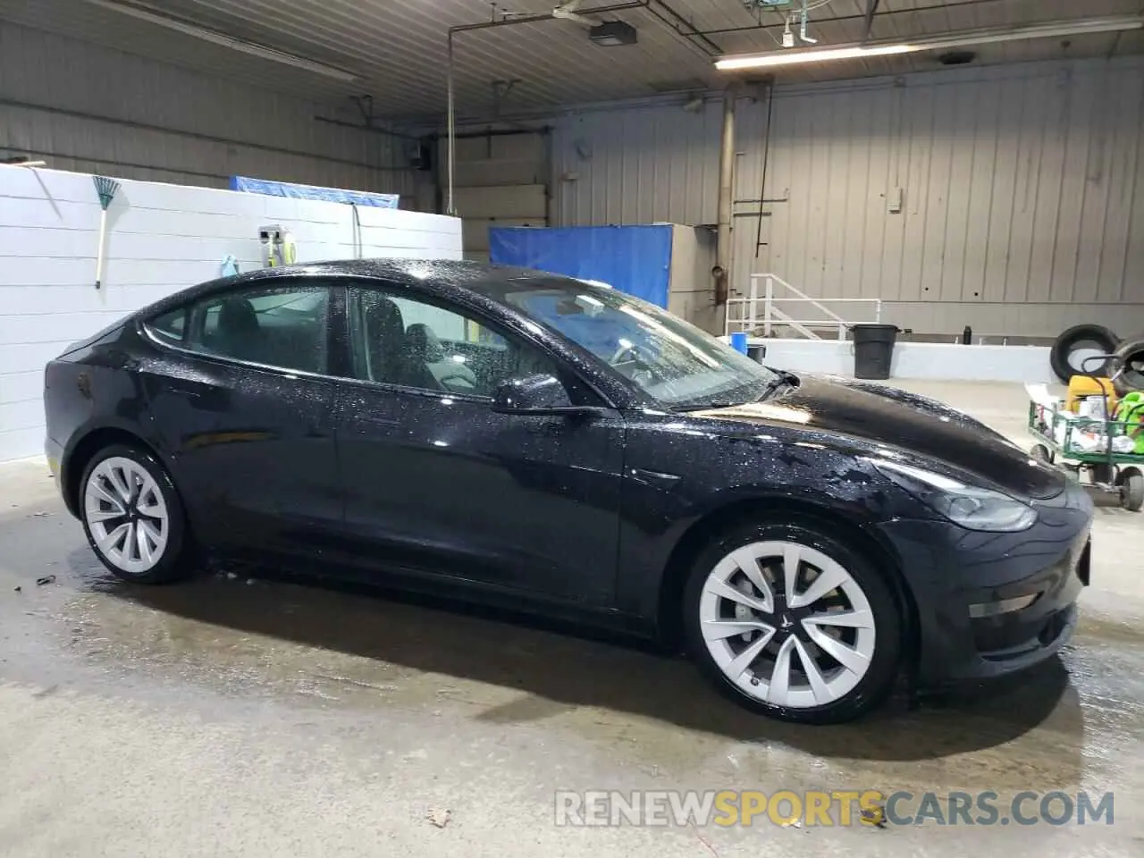 4 fotografías del automóvil dañado 5YJ3E1EA9PF439327 TESLA MODEL 3 2023