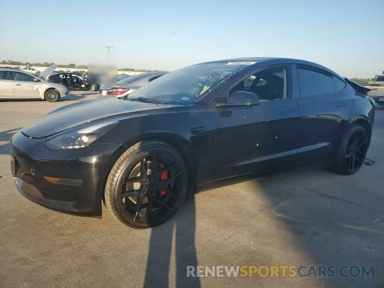 1 fotografías del automóvil dañado 5YJ3E1EA9PF439375 TESLA MODEL 3 2023