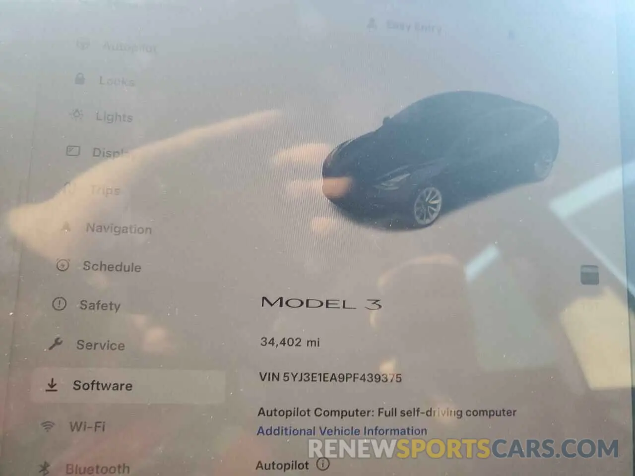 9 fotografías del automóvil dañado 5YJ3E1EA9PF439375 TESLA MODEL 3 2023