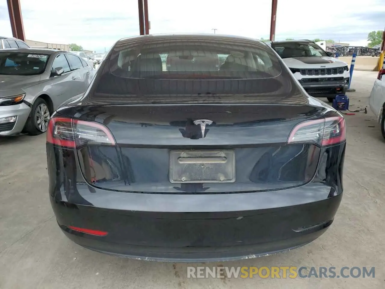 6 fotografías del automóvil dañado 5YJ3E1EA9PF439392 TESLA MODEL 3 2023