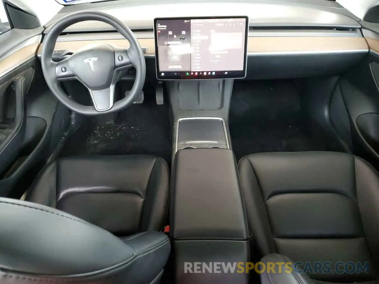 8 fotografías del automóvil dañado 5YJ3E1EA9PF439392 TESLA MODEL 3 2023