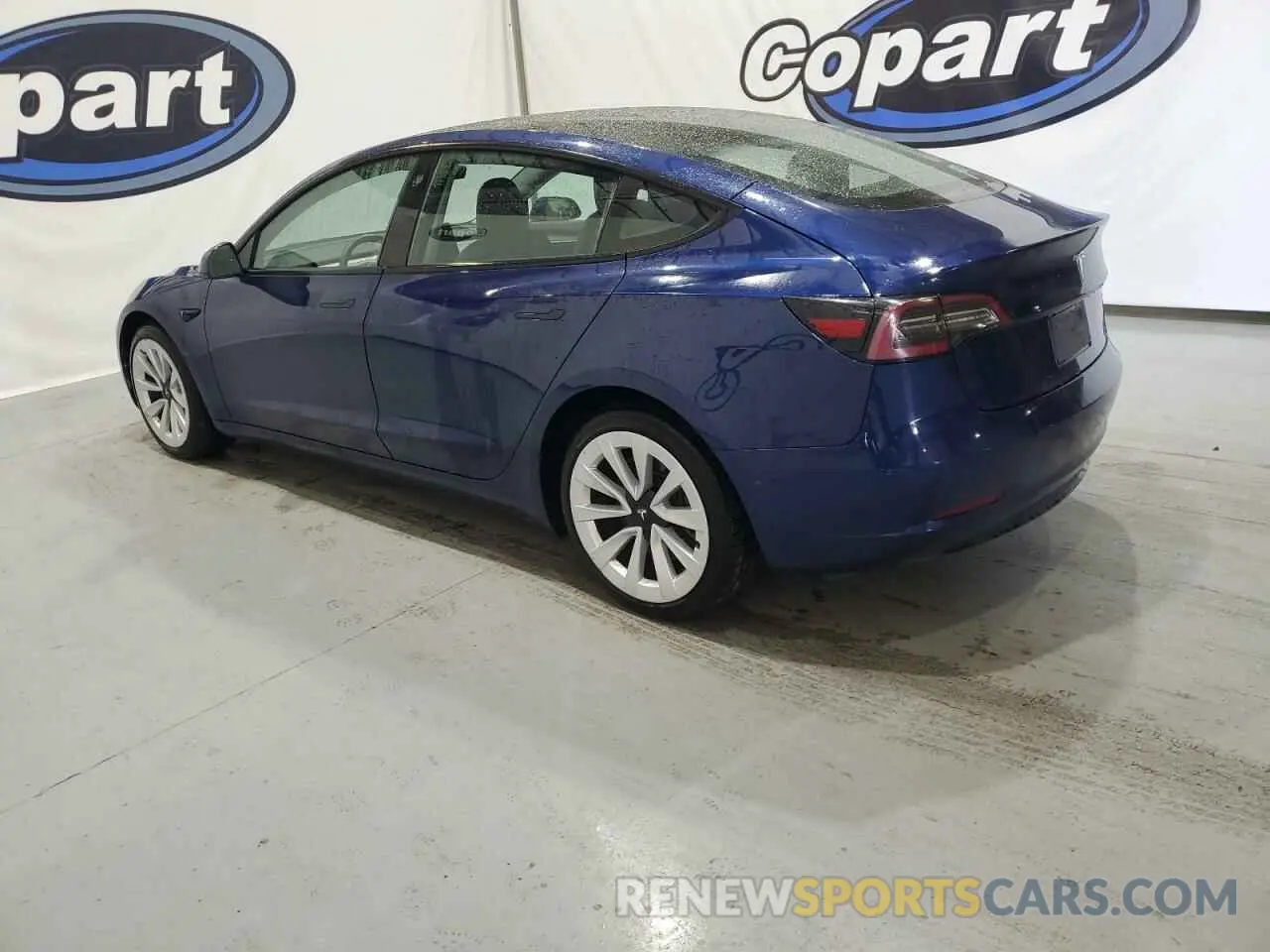 2 fotografías del automóvil dañado 5YJ3E1EA9PF448464 TESLA MODEL 3 2023