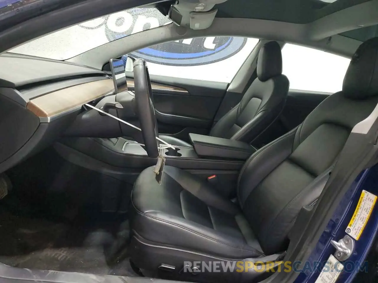 7 fotografías del automóvil dañado 5YJ3E1EA9PF448464 TESLA MODEL 3 2023