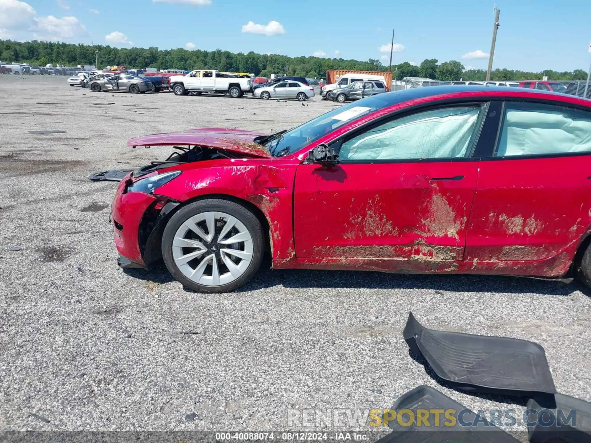 14 fotografías del automóvil dañado 5YJ3E1EA9PF451204 TESLA MODEL 3 2023
