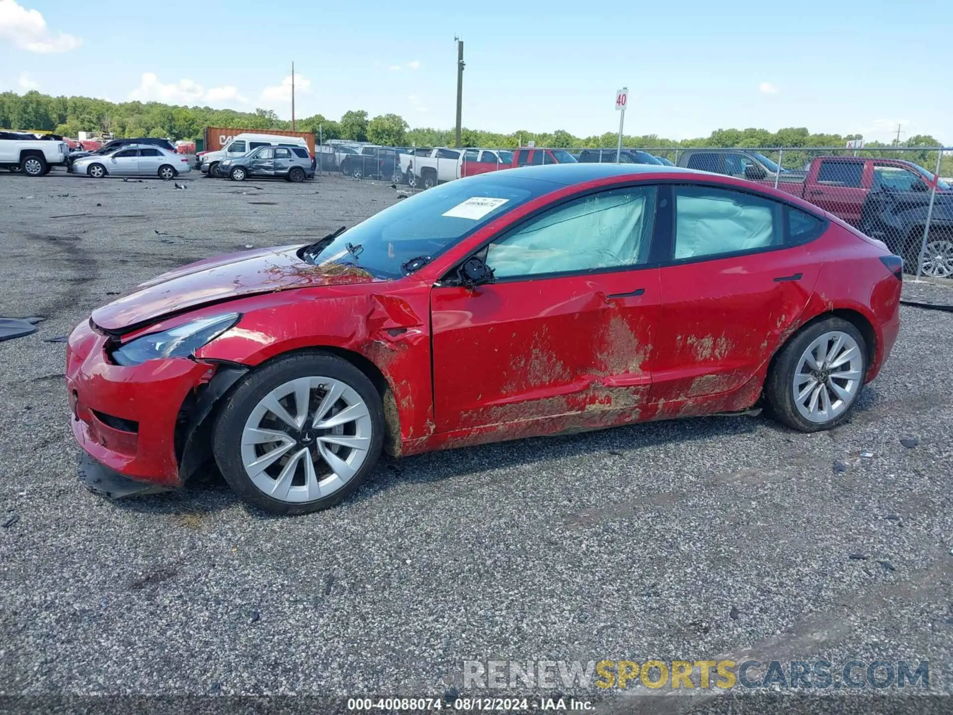 6 fotografías del automóvil dañado 5YJ3E1EA9PF451204 TESLA MODEL 3 2023