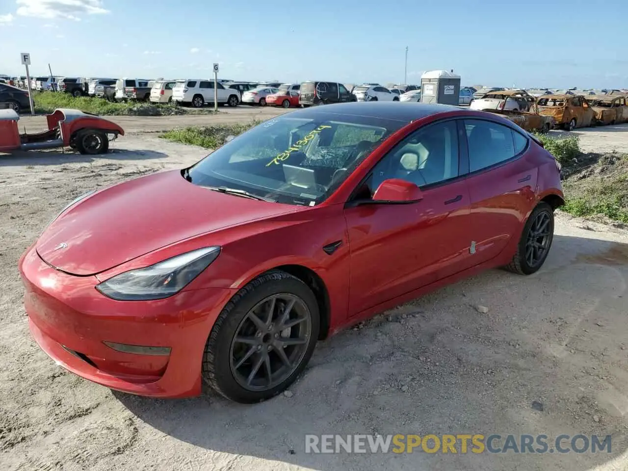 1 fotografías del automóvil dañado 5YJ3E1EA9PF451932 TESLA MODEL 3 2023