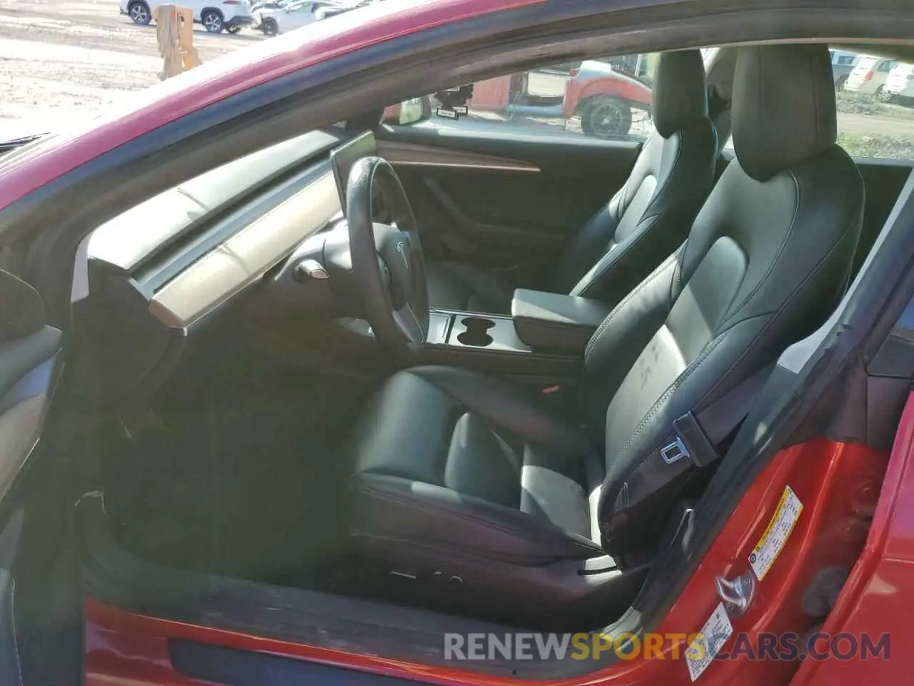 7 fotografías del automóvil dañado 5YJ3E1EA9PF451932 TESLA MODEL 3 2023