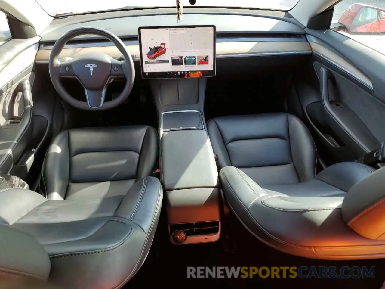 8 fotografías del automóvil dañado 5YJ3E1EA9PF451932 TESLA MODEL 3 2023