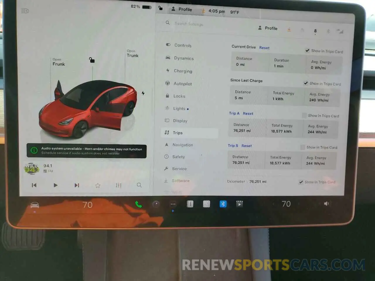 9 fotografías del automóvil dañado 5YJ3E1EA9PF451932 TESLA MODEL 3 2023