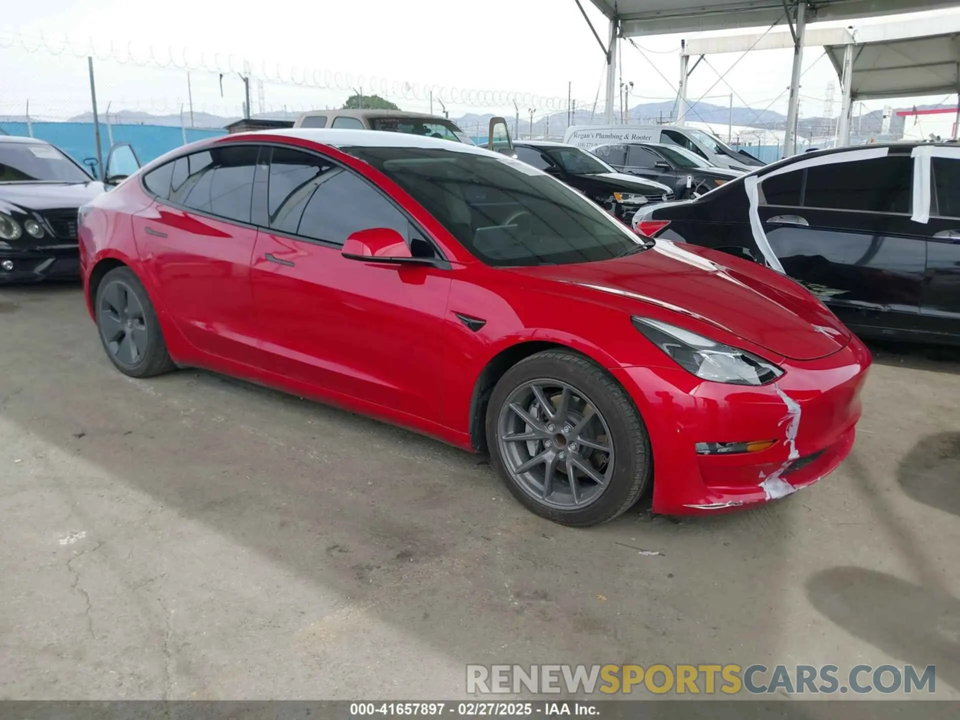 1 fotografías del automóvil dañado 5YJ3E1EA9PF452238 TESLA MODEL 3 2023