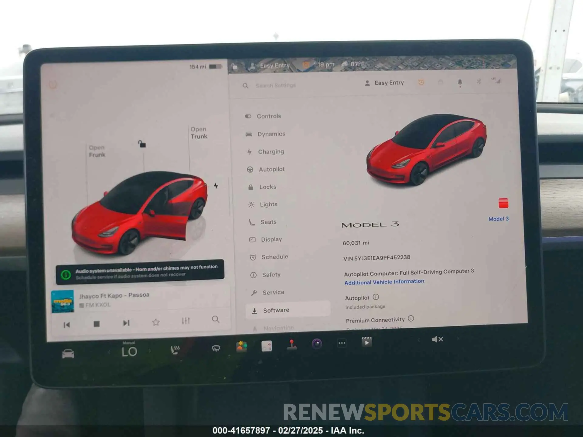18 fotografías del automóvil dañado 5YJ3E1EA9PF452238 TESLA MODEL 3 2023