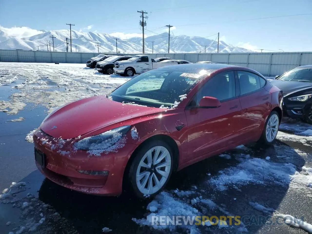 1 fotografías del automóvil dañado 5YJ3E1EA9PF455365 TESLA MODEL 3 2023