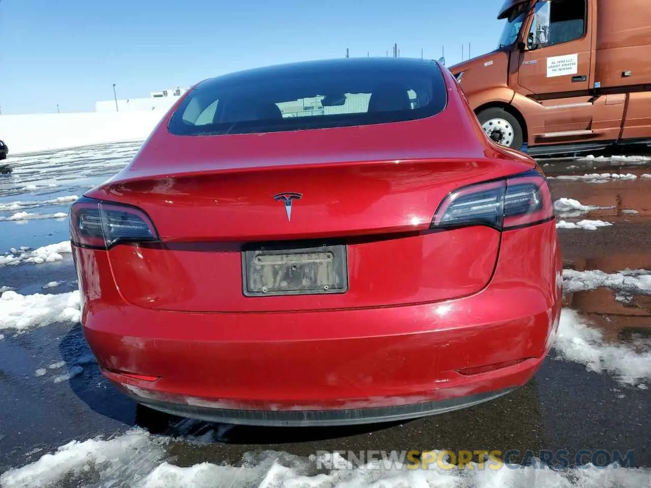 6 fotografías del automóvil dañado 5YJ3E1EA9PF455365 TESLA MODEL 3 2023