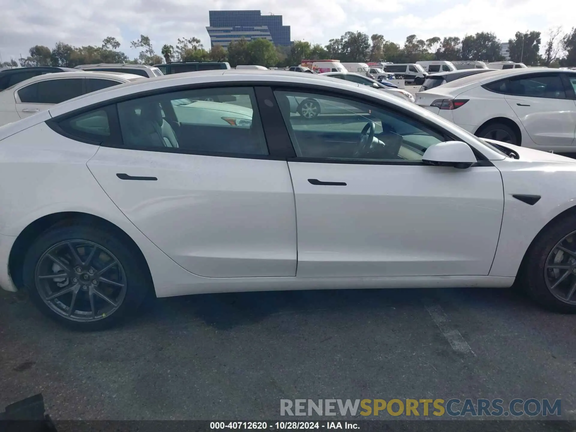 13 fotografías del automóvil dañado 5YJ3E1EA9PF460369 TESLA MODEL 3 2023