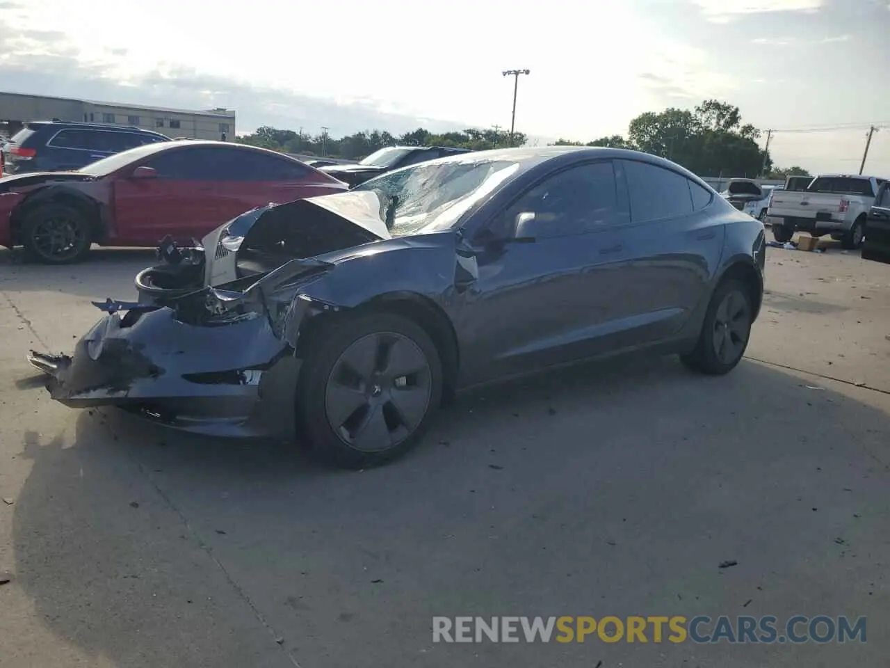 1 fotografías del automóvil dañado 5YJ3E1EA9PF470822 TESLA MODEL 3 2023