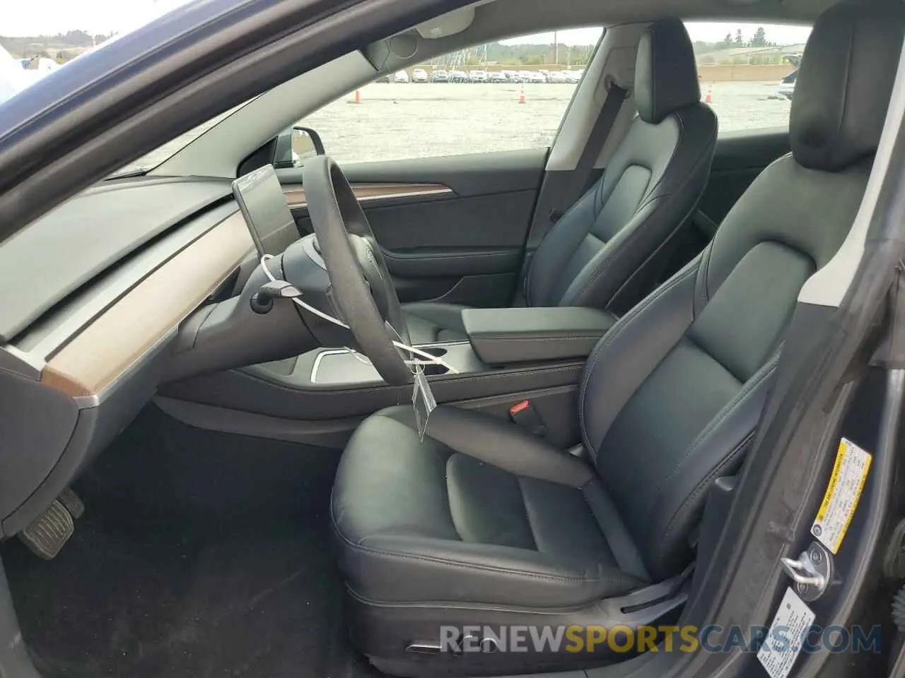 7 fotografías del automóvil dañado 5YJ3E1EA9PF482260 TESLA MODEL 3 2023