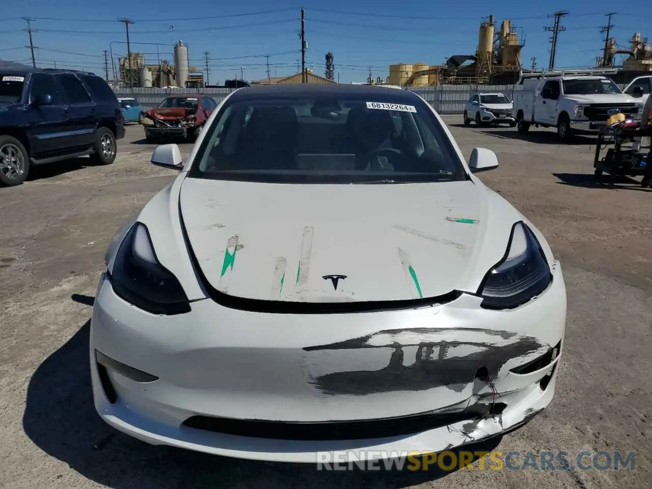 5 fotografías del automóvil dañado 5YJ3E1EA9PF491315 TESLA MODEL 3 2023