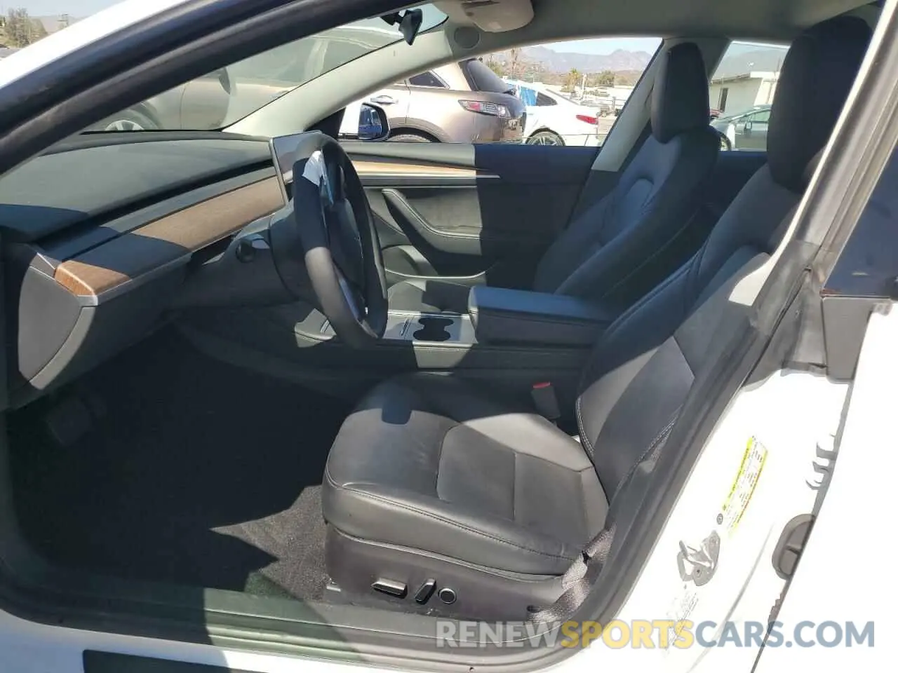7 fotografías del automóvil dañado 5YJ3E1EA9PF491315 TESLA MODEL 3 2023