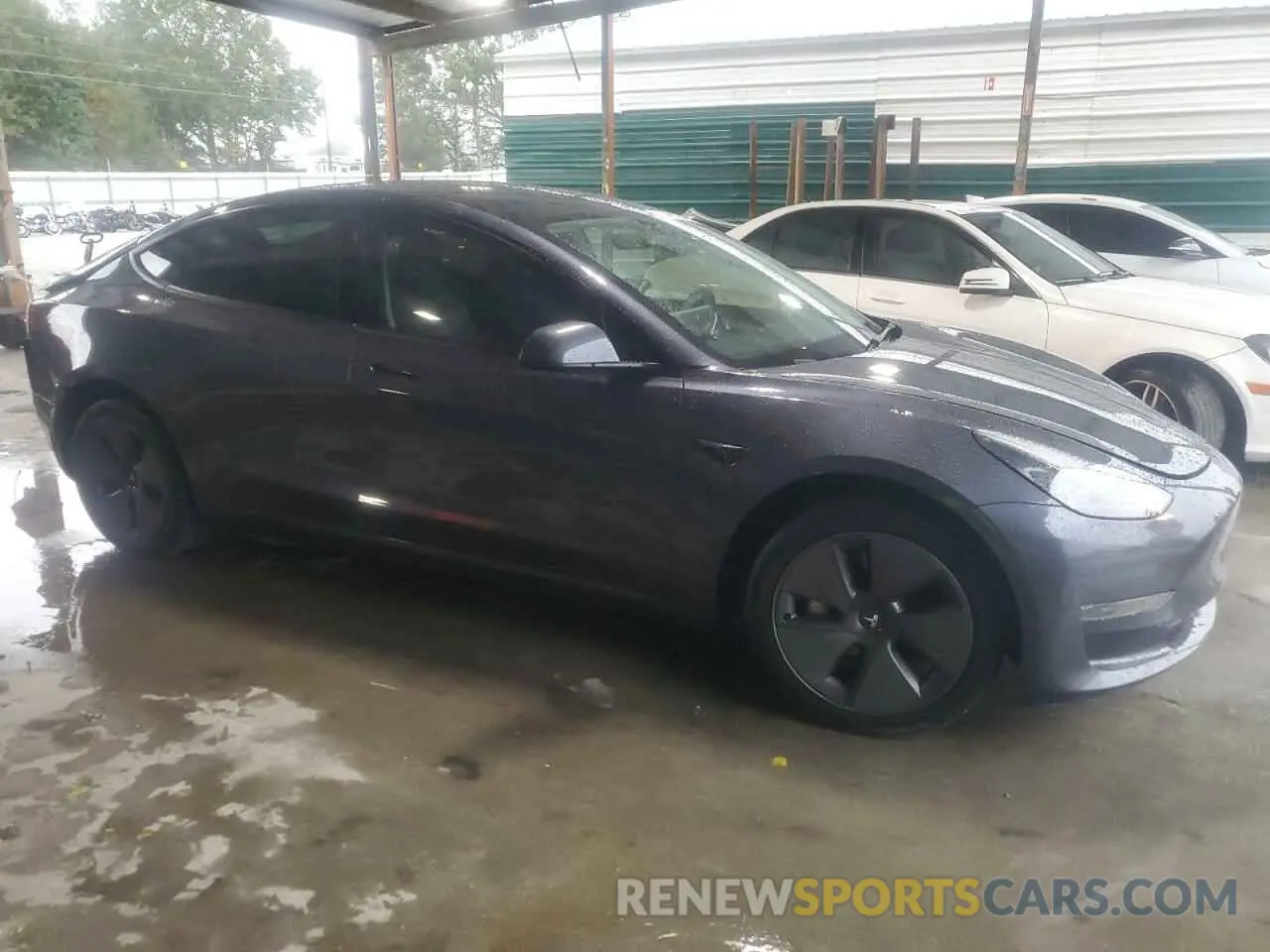 4 fotografías del automóvil dañado 5YJ3E1EA9PF504337 TESLA MODEL 3 2023