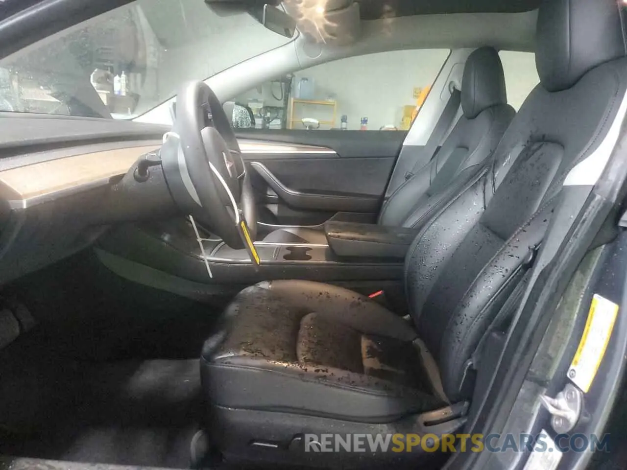 7 fotografías del automóvil dañado 5YJ3E1EA9PF504337 TESLA MODEL 3 2023