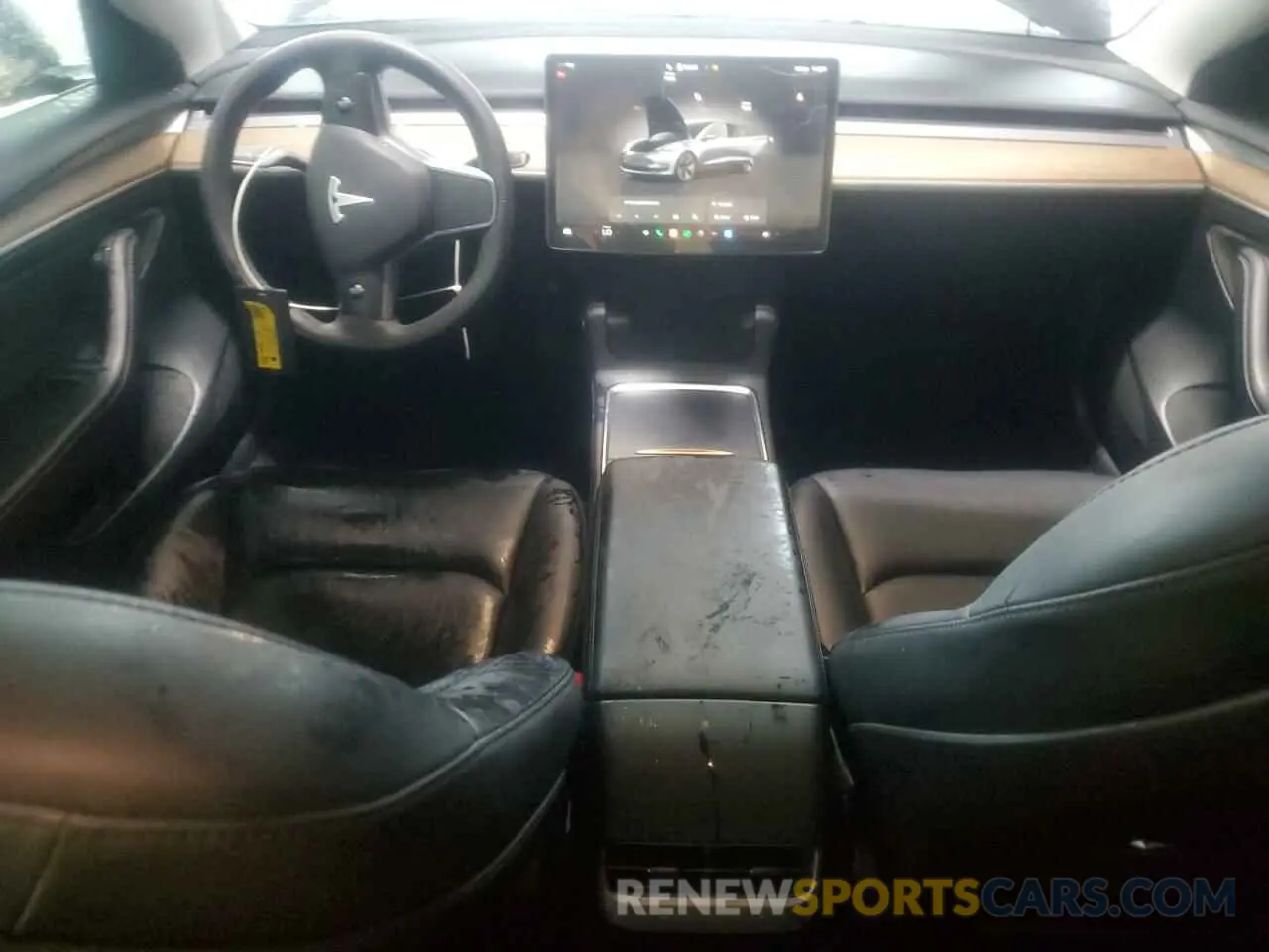 8 fotografías del automóvil dañado 5YJ3E1EA9PF504337 TESLA MODEL 3 2023