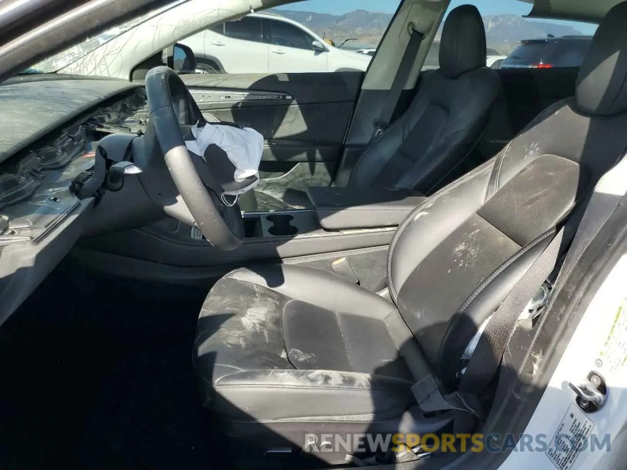7 fotografías del automóvil dañado 5YJ3E1EA9PF506055 TESLA MODEL 3 2023