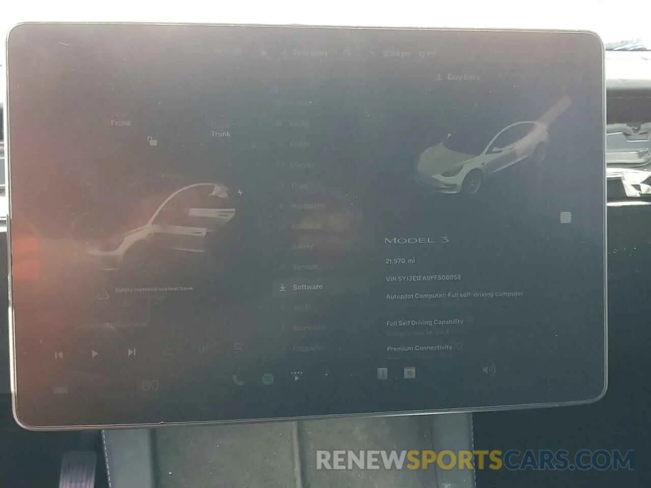 9 fotografías del automóvil dañado 5YJ3E1EA9PF506055 TESLA MODEL 3 2023