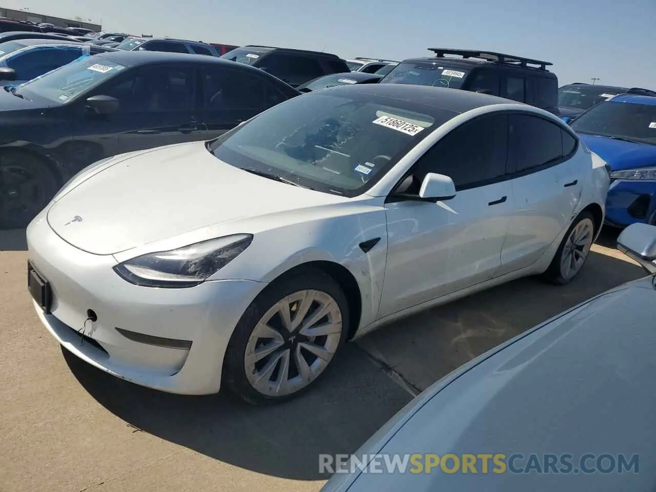 1 fotografías del automóvil dañado 5YJ3E1EA9PF510588 TESLA MODEL 3 2023