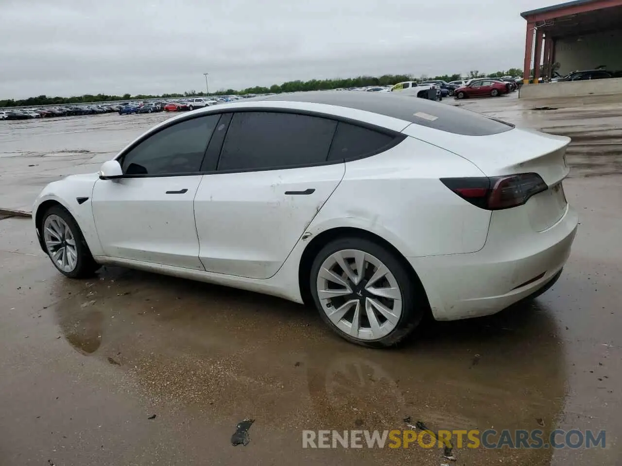 2 fotografías del automóvil dañado 5YJ3E1EA9PF510588 TESLA MODEL 3 2023