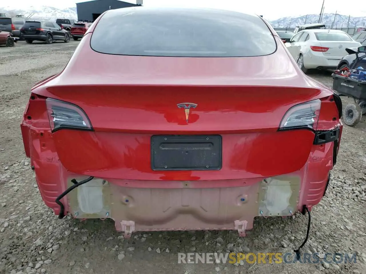 6 fotografías del automóvil dañado 5YJ3E1EA9PF540724 TESLA MODEL 3 2023