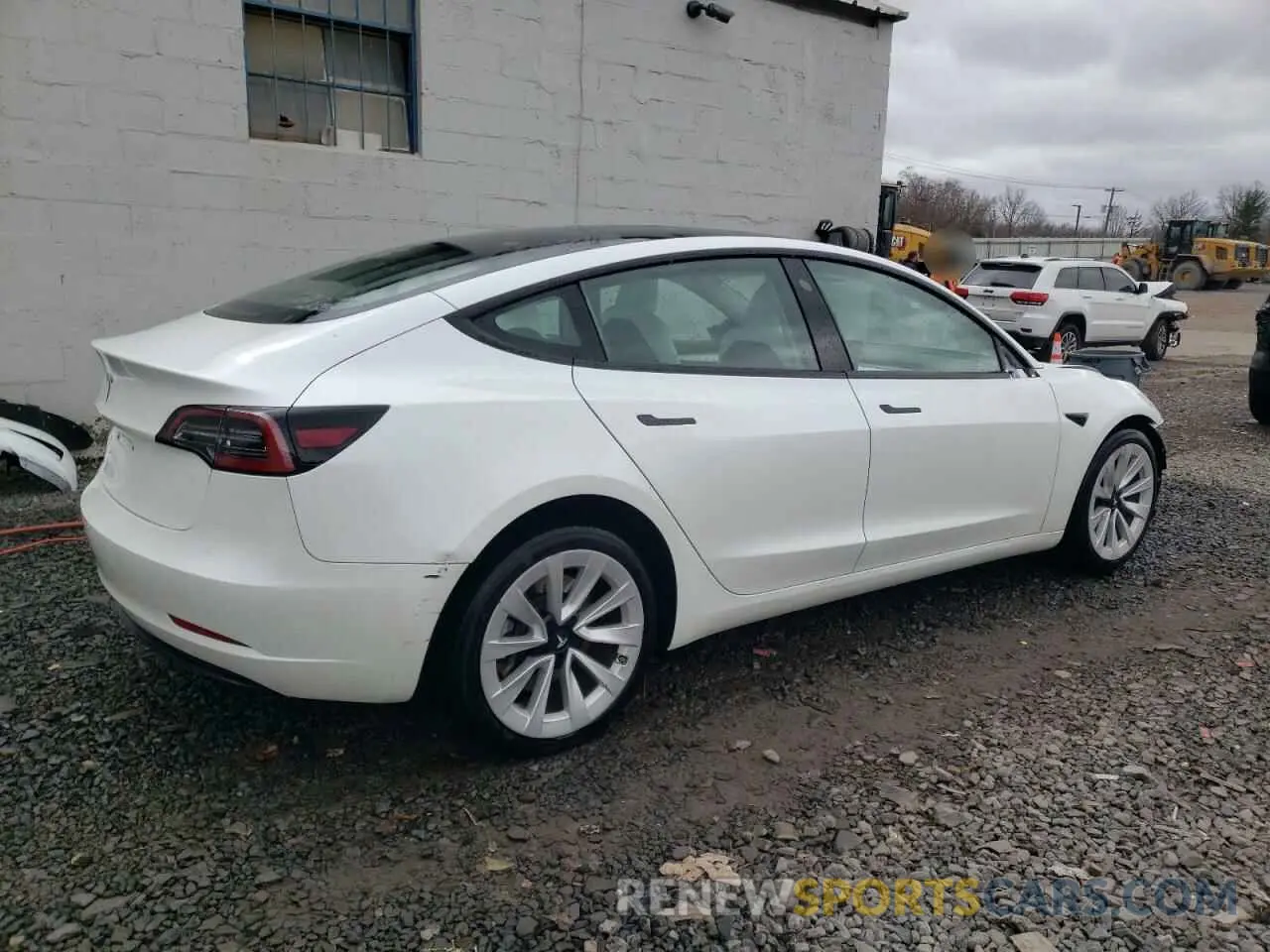 3 fotografías del automóvil dañado 5YJ3E1EA9PF542960 TESLA MODEL 3 2023
