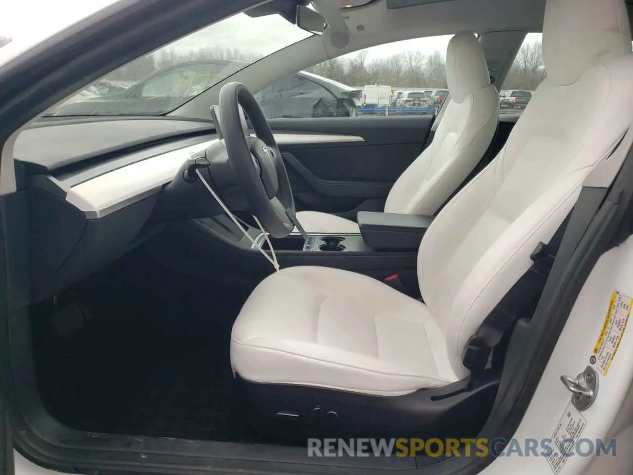 7 fotografías del automóvil dañado 5YJ3E1EA9PF542960 TESLA MODEL 3 2023