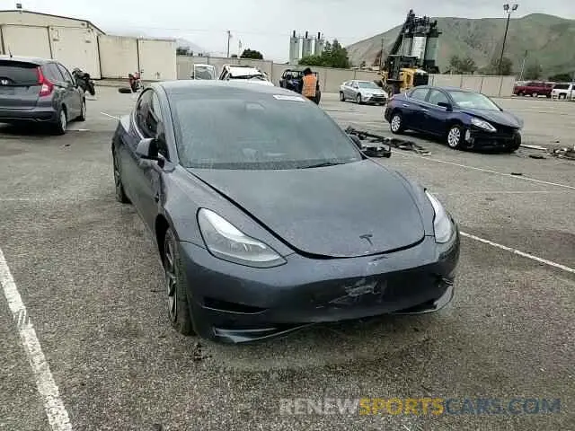 10 fotografías del automóvil dañado 5YJ3E1EA9PF543672 TESLA MODEL 3 2023