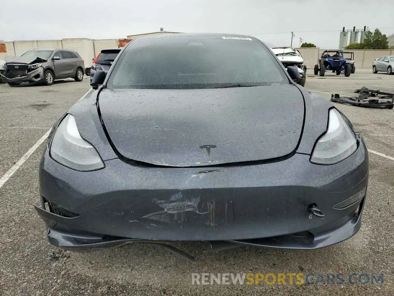 5 fotografías del automóvil dañado 5YJ3E1EA9PF543672 TESLA MODEL 3 2023