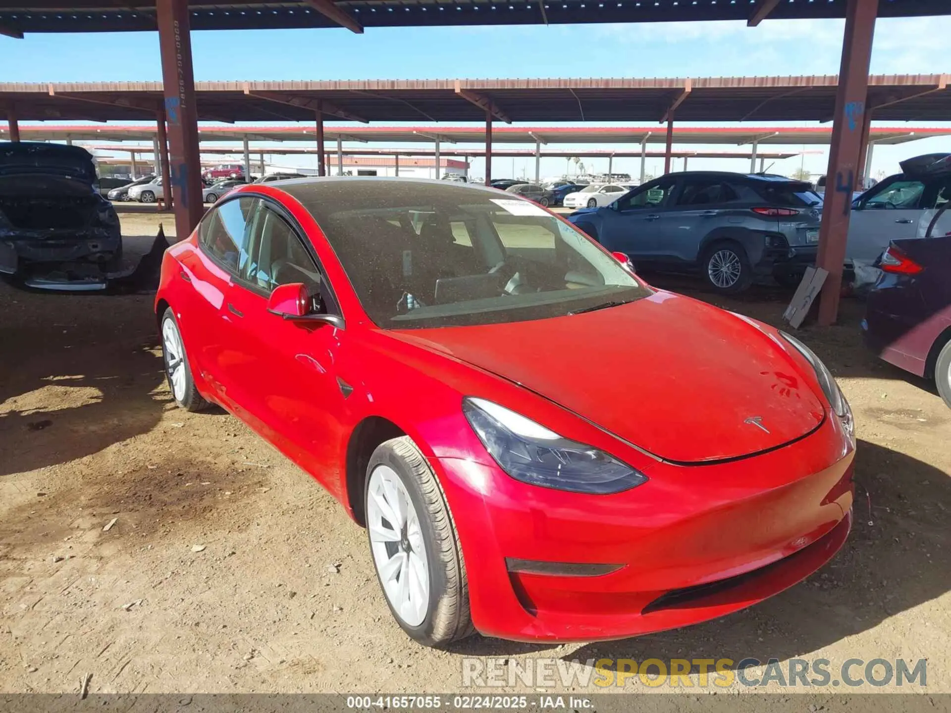 1 fotografías del automóvil dañado 5YJ3E1EA9PF546264 TESLA MODEL 3 2023