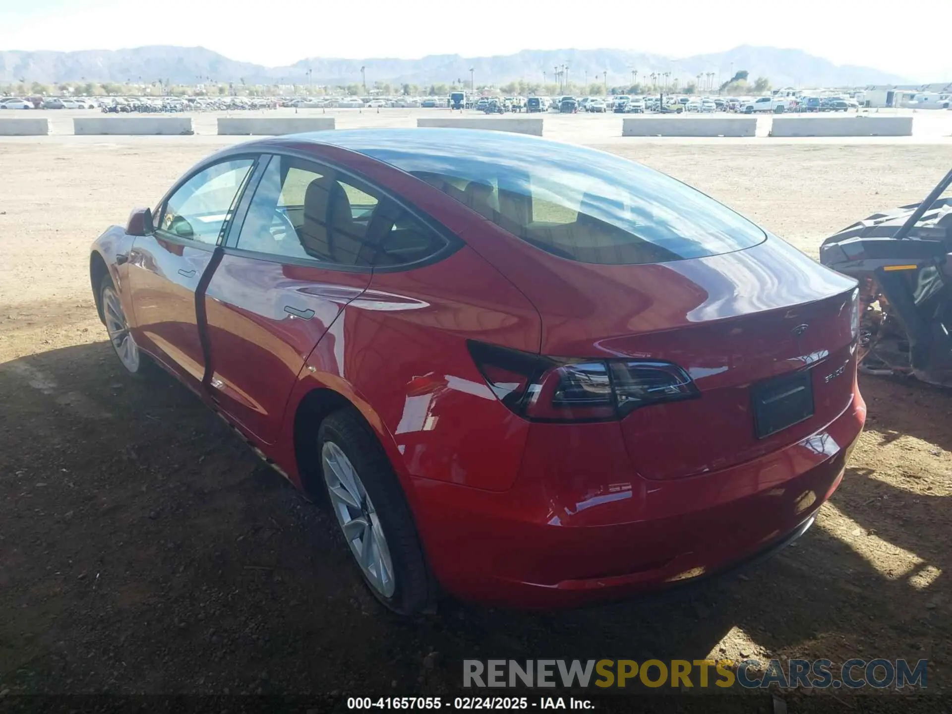 3 fotografías del automóvil dañado 5YJ3E1EA9PF546264 TESLA MODEL 3 2023